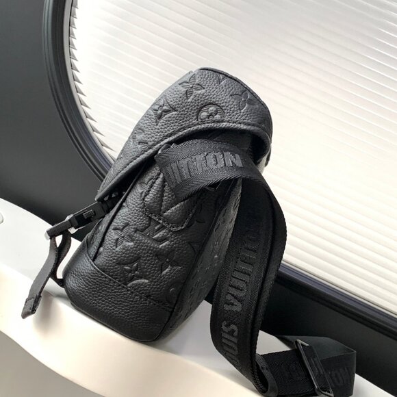 Louis Vuitton Avenue Sling Bag – Monogram Empreinte Leather (Black) - Picture 9 of 10